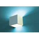 Wandlamp in gips ref. 430A CUBE