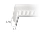 Ceiling cornice 346