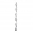 ref 113 laurel ornament in plaster for wall or furniture