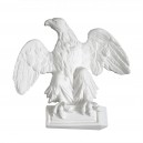 ref 240 eagle ornament in plaster for wall or furniture