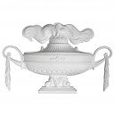 ref 275 vase ornament in plaster for wall or furniture