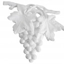 ref 723 Bunch of grapes ornament in plaster for wall or furniture