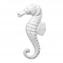 ref 727 Little sea horse ornament in plaster for wall or furniture