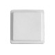 ref 364 square rosette in plaster