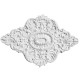 ref 427 diamond rosette in plaster