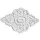 ref 427 diamond rosette in plaster