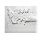 ref 1002 roman plaster bas-relief