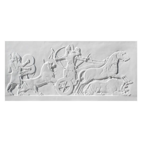 Bas-relief 1004 "La chasse aux lions"