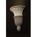 Wand lamp in gips ref. 34A CORBEILLE