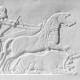 ref 1004 assyrian plaster bas relief