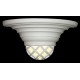 ref 411 art deco huge indirect lamp in plaster