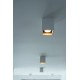 Plaster ceiling light ref. 750 QUADRA