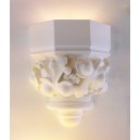 Wandlamp in gips ref. 33 GOTIC