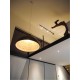 Plaster hanging lamp ref. 813 ORNATA