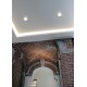 Gips inbouwlamp voor plafond Ref. 806 GROUND FLOOR