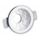 Gips inbouwlamp voor plafond Ref. 817M DIAMOND