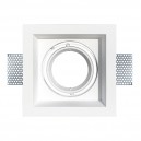 Recessed ceiling light in plaster Ref. 806 EDGE