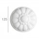 plaster rosette ref 71