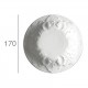 ref 66 rosette in plaster