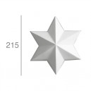ref 78a star rosette in plaster