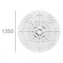 ref 451 L plaster rosette