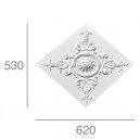 ref 428 inbedded plaster rosette