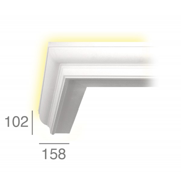 Lighting cornice 387M PALACE