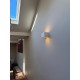 Plaster wall lamp ref. 430A CUBE