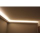 Ceiling lighting cornice in plaster Ref. 121 NOVA