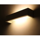 Wandlamp in gips ref. 432A LONG BRICK